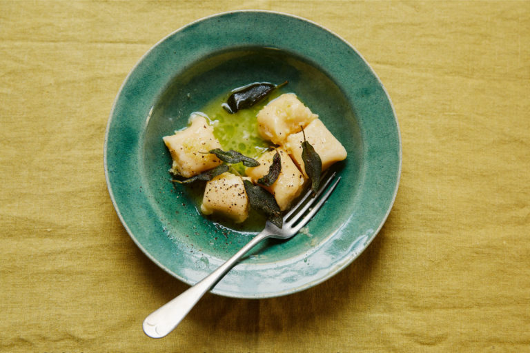 Recipe: Parsnip Gnocchi & Smoked Garlic Butter