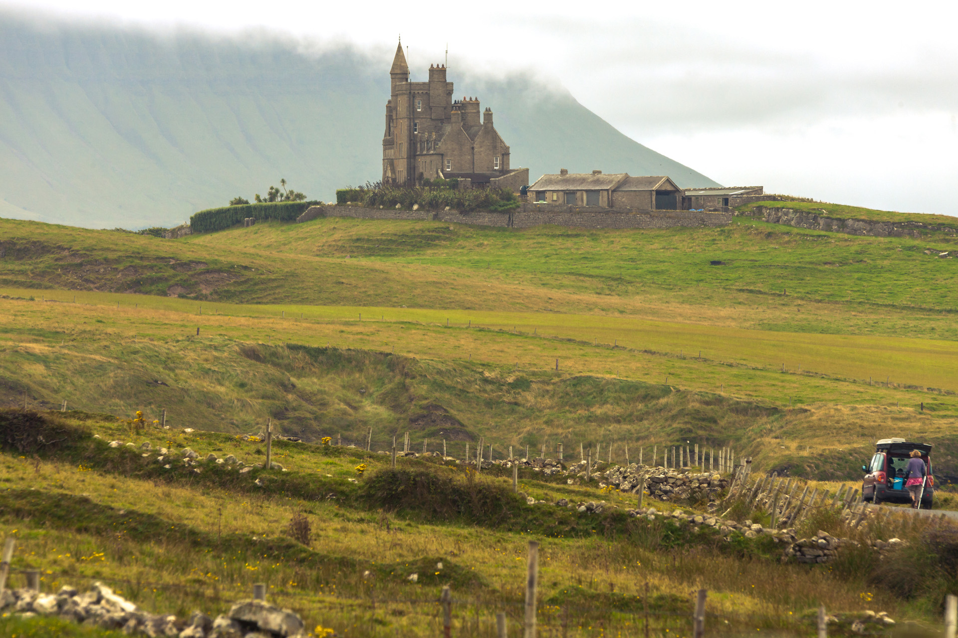 Mullaghmore, Sligo, Classiebawn Castle. Summer in Ireland. One of the many highlights in County Sligo