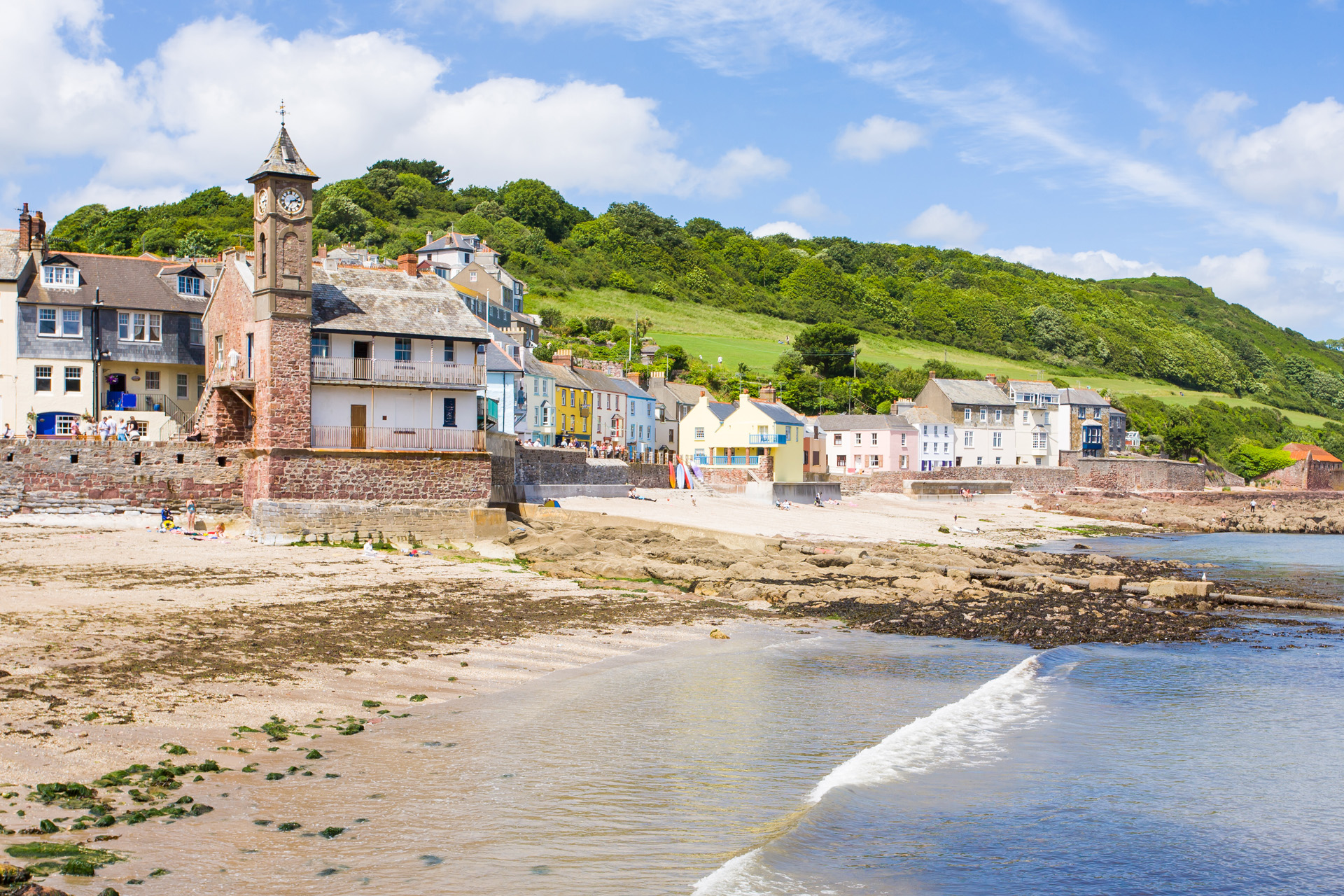 The village of Kingsand on the Rame Peninsula in South East Cornwall England UK Europe