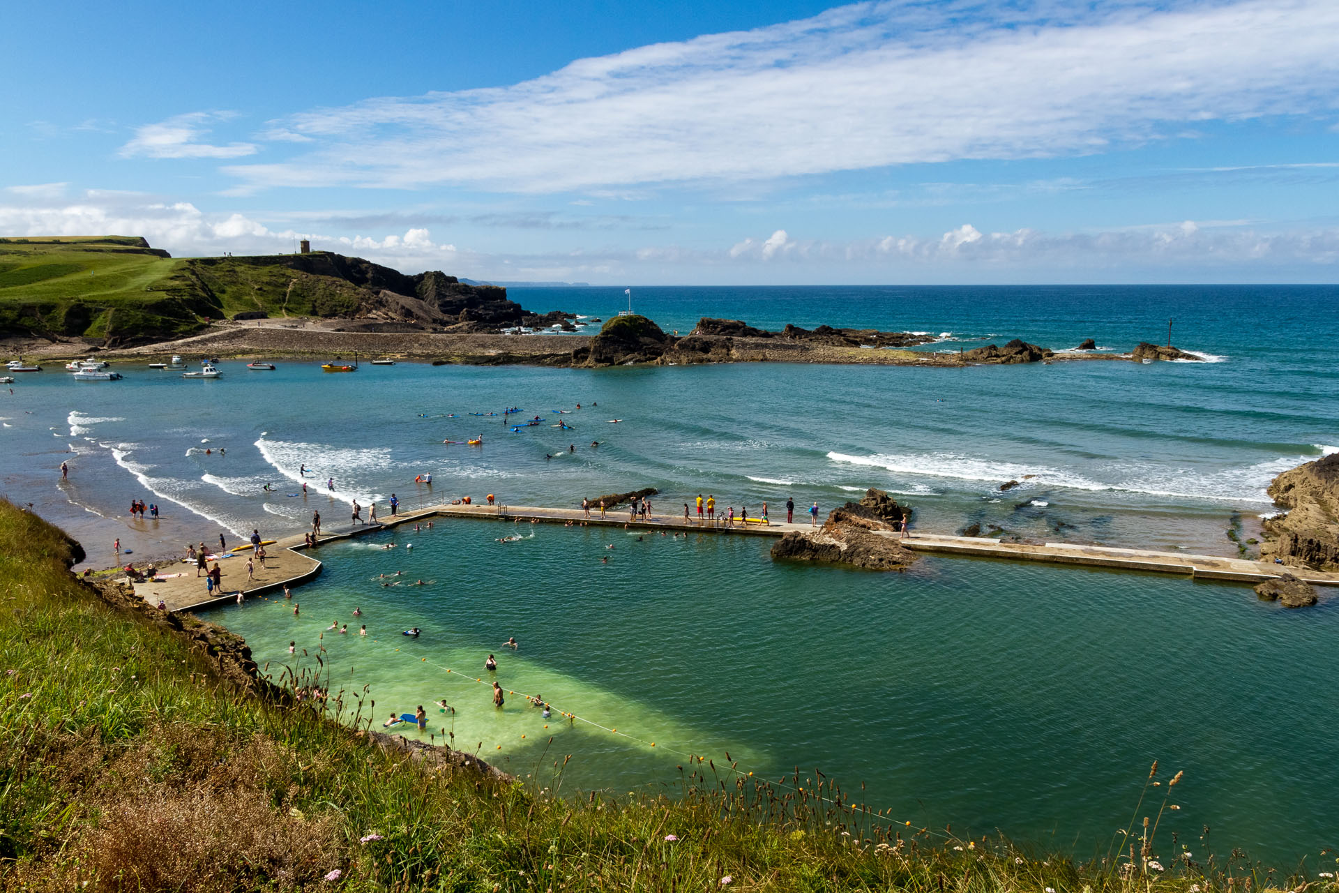 Bude Sea Pool at Summerleaze Beach