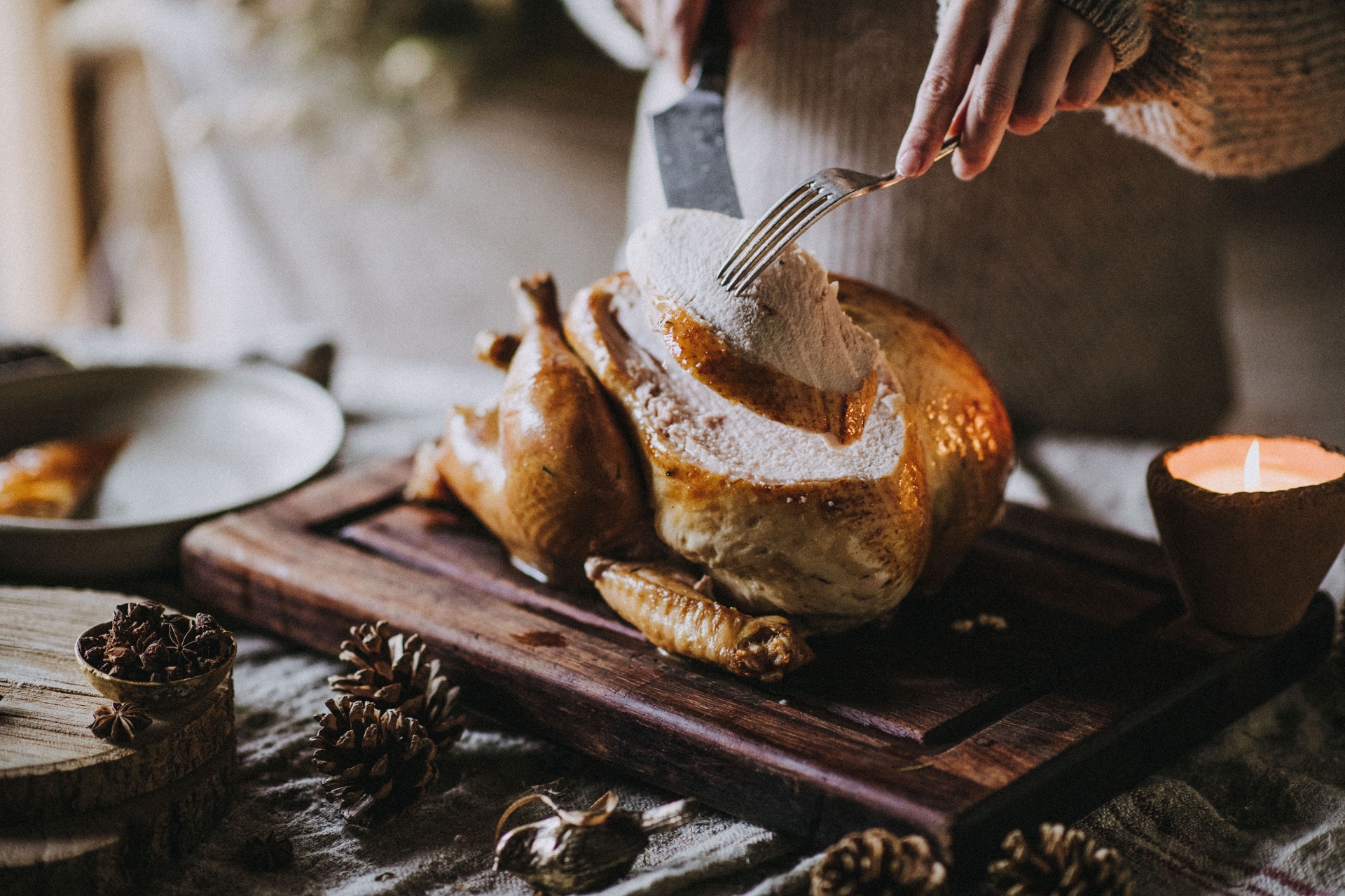 Christmas dinner from Pipers Farm