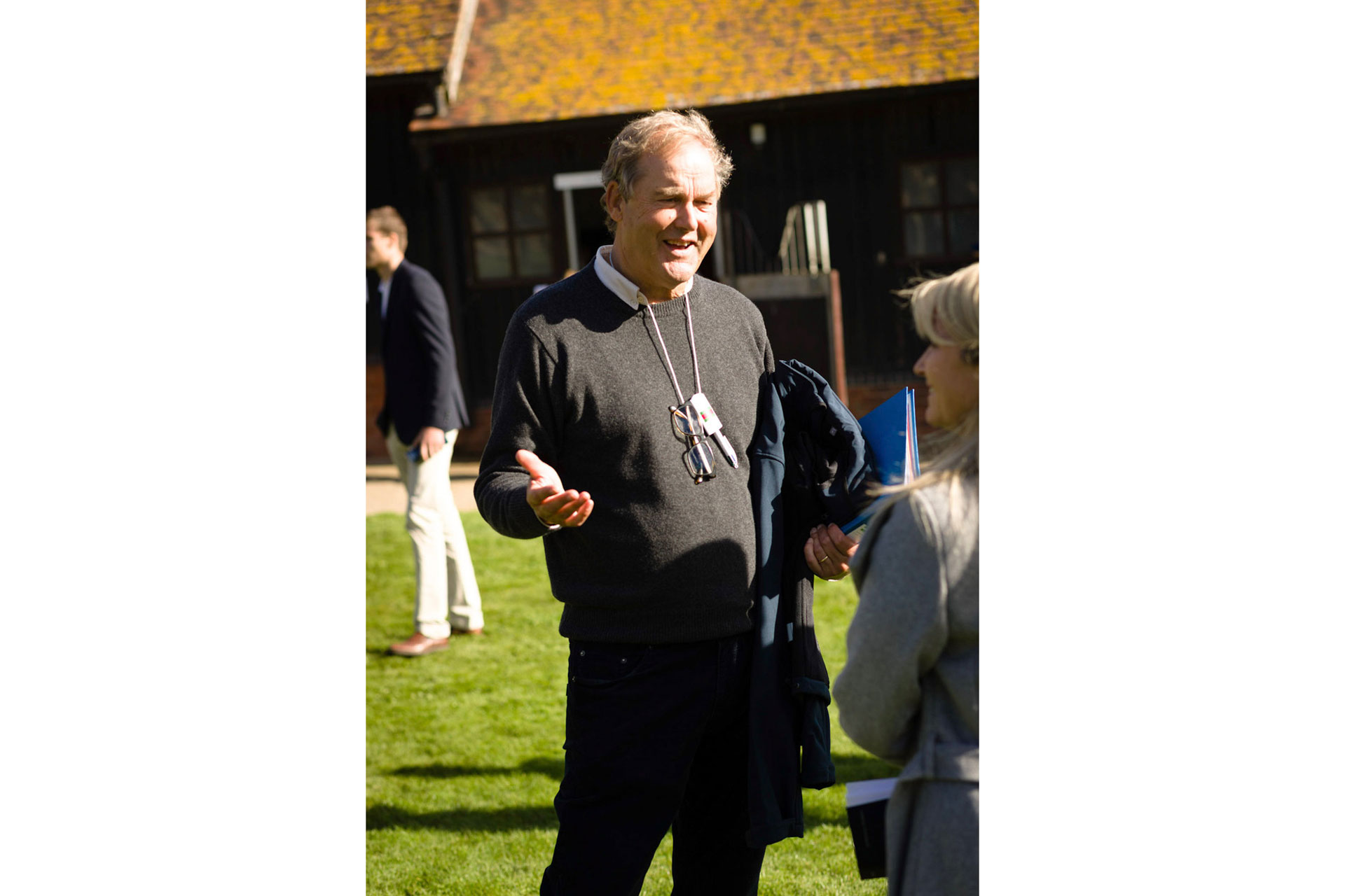 Harry Herbert at Yearling Parade- Horses 