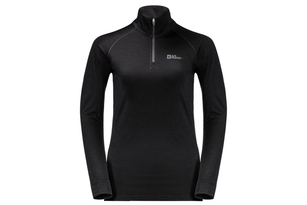 a black base layer top