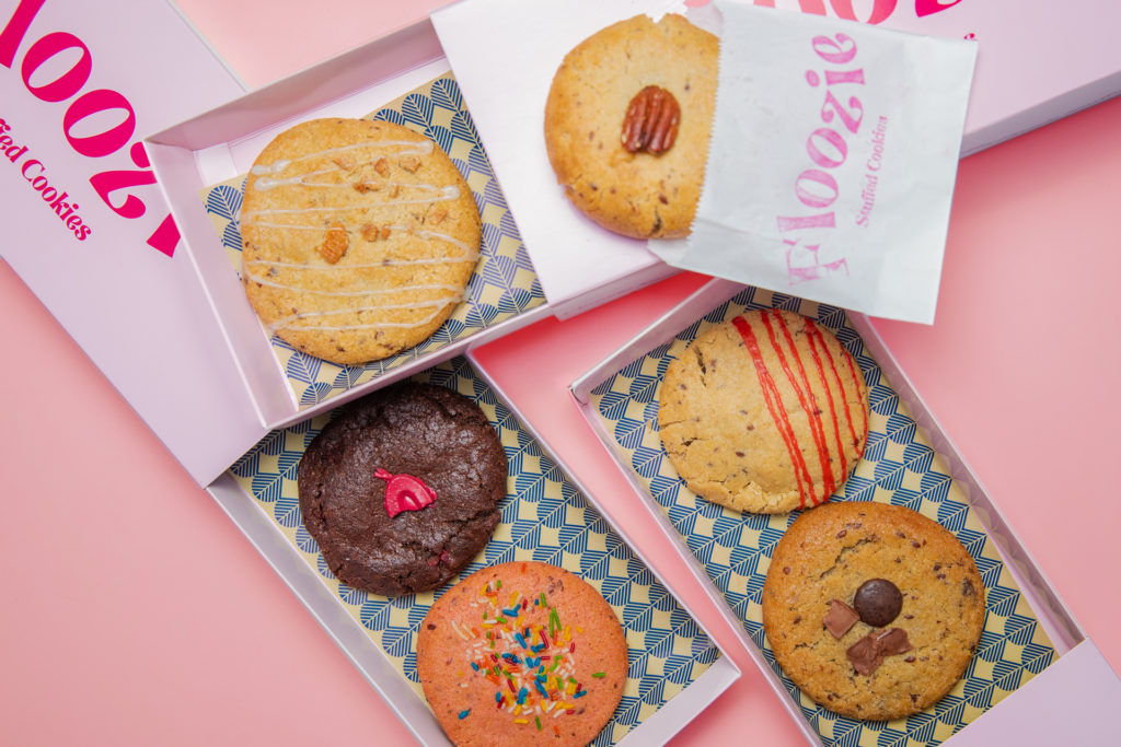 Cookies in boxes