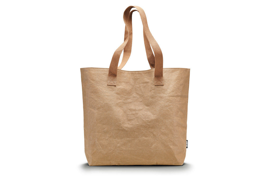 Brown tote bag