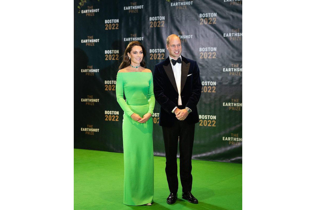 Prince William and Princess Catherine at the Earthshot Prize in Boston, 2022