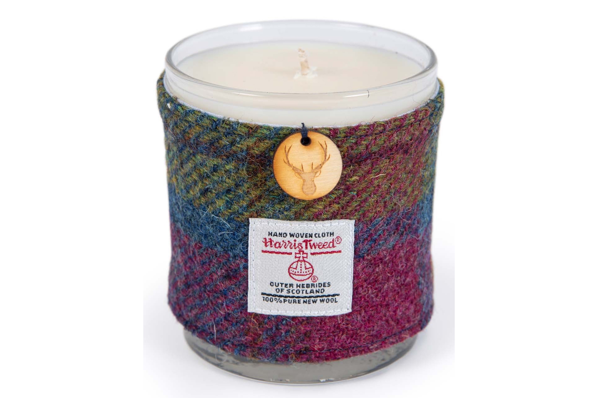 Harris Tweed candle