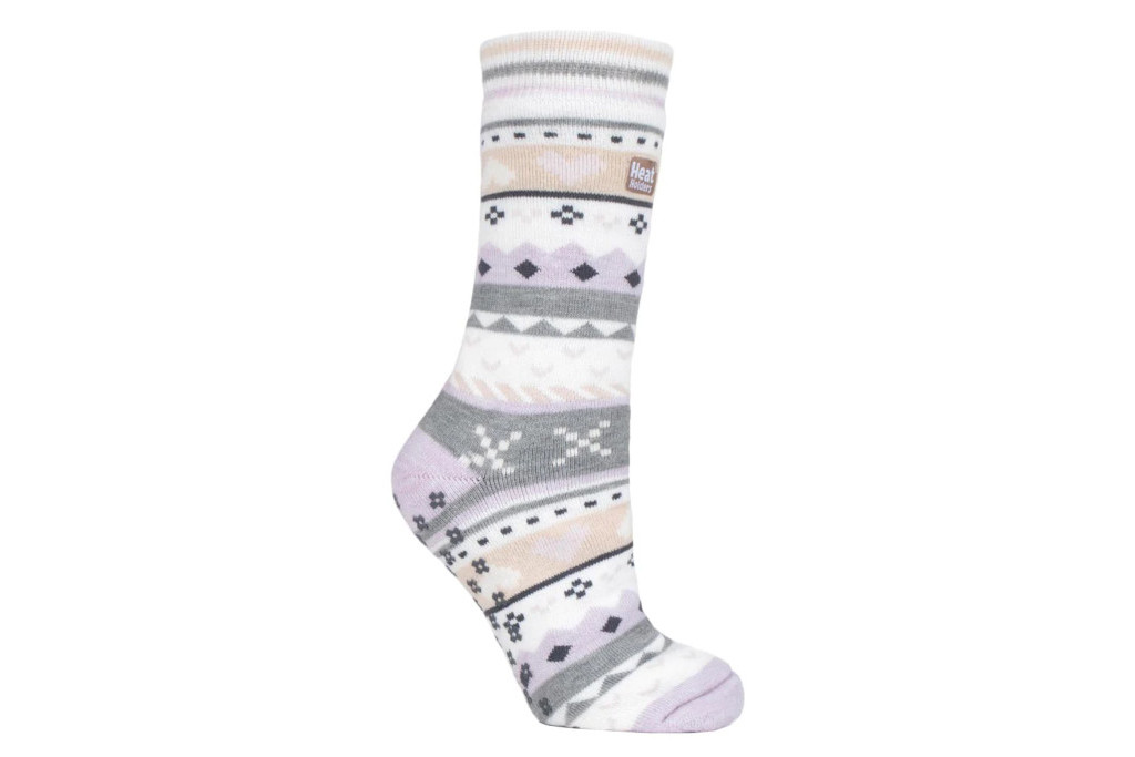 Fair isle style socks
