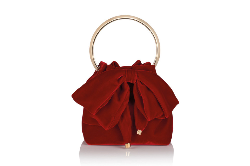 Red handbag