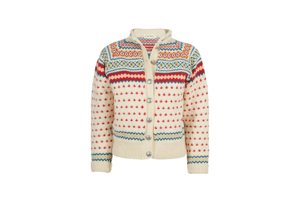 Patterned cardigan