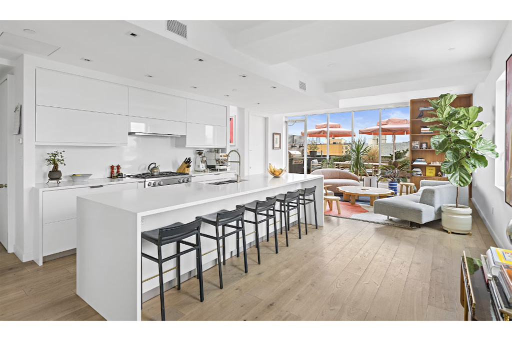 Richardson Street open plan kitchen