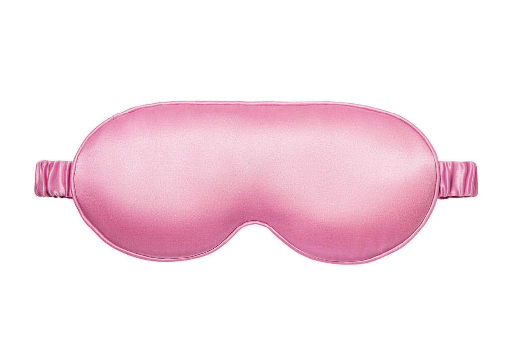 Pink sleep mask