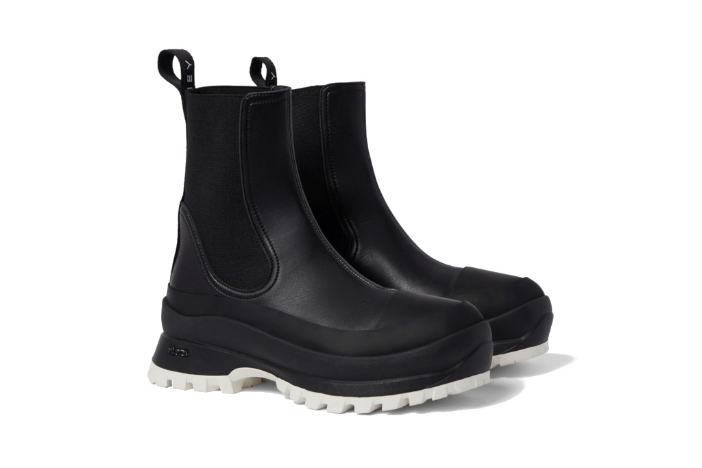 Black chelsea boots