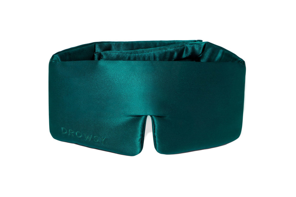 The DROWSY Sleep Mask In Green Sapphire