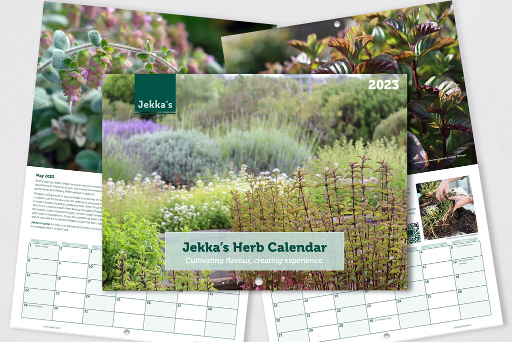 Jekka’s Herb Calendar 2023 by Jekka’s, Bristol