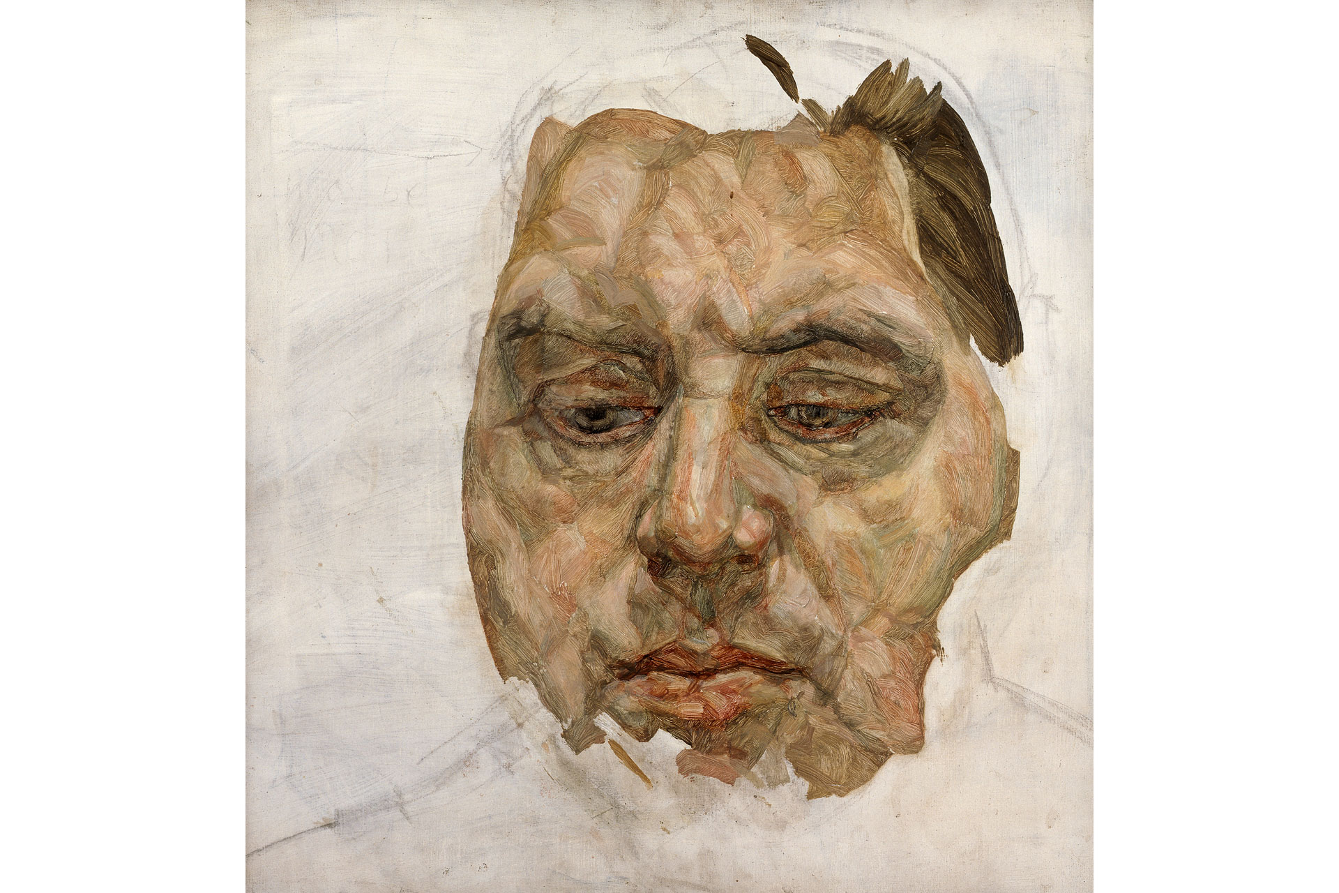Francis Bacon by Lucian Freud
