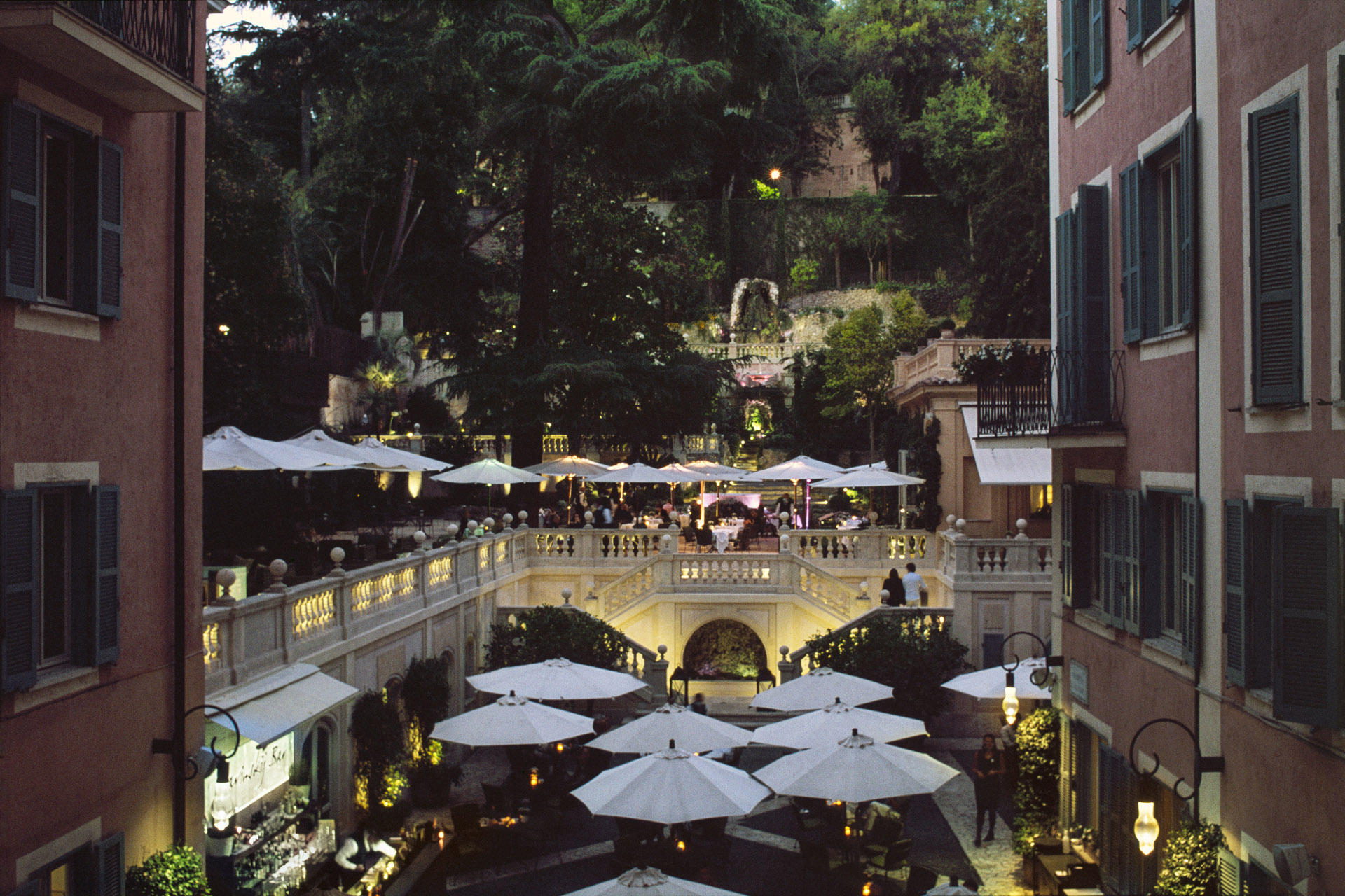 The Piazetta Valadier at Hotel de Russie