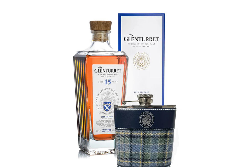 The Glenturret 6oz Ettinger Hip Flask