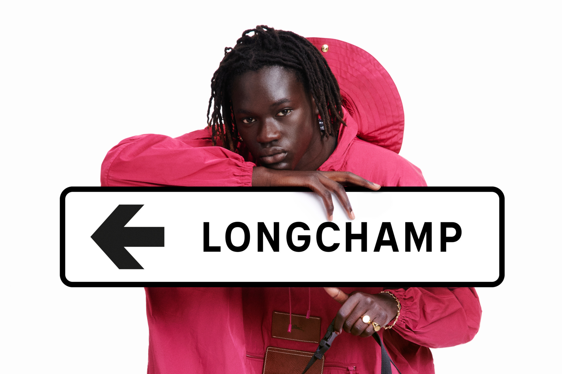 Longchamp Sign Text and Logo of Store Luxury French Shop Fashion