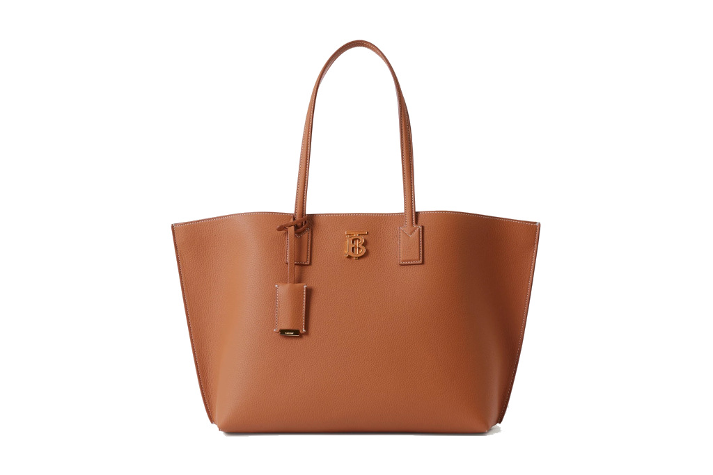 Brown tote bag
