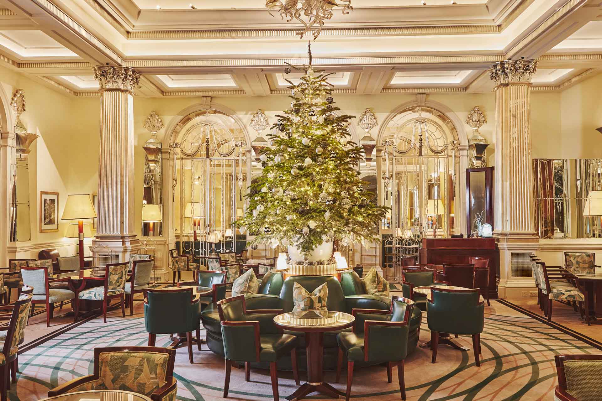 Claridge's unveils 2023 Christmas tree designed by Louis Vuitton