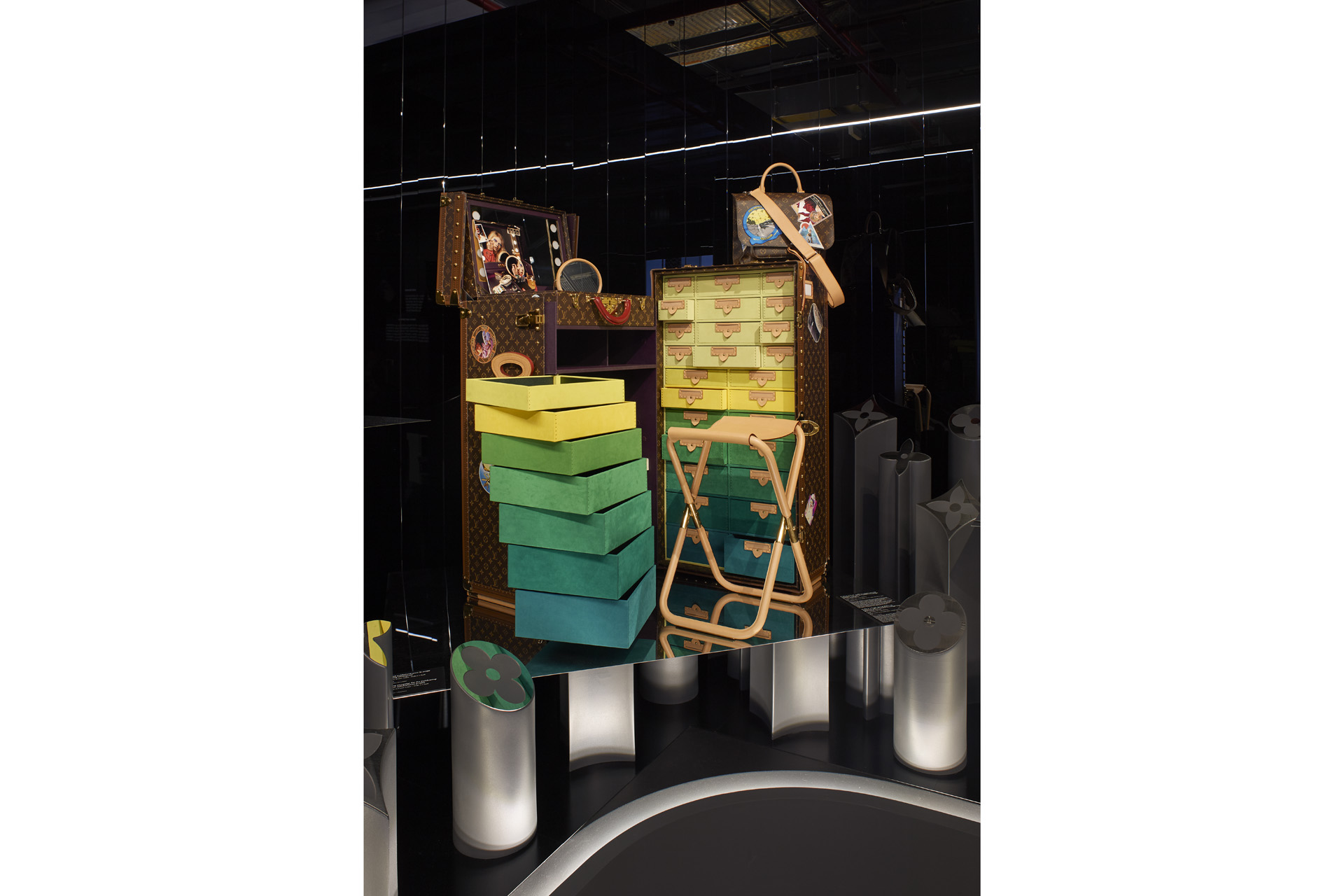 bags and boxes at LV Dream