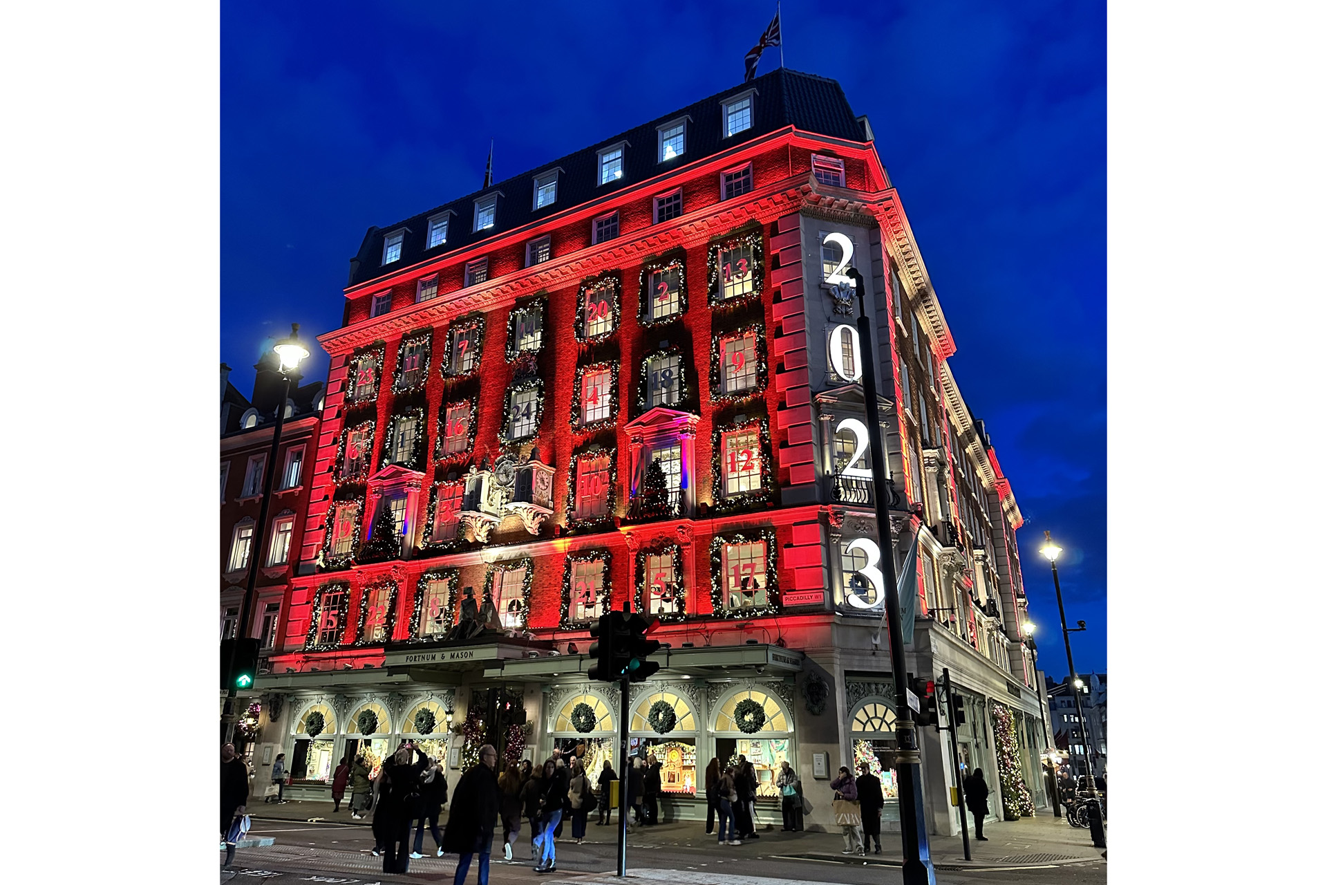Fortnum & Mason Christmas Windows 2023