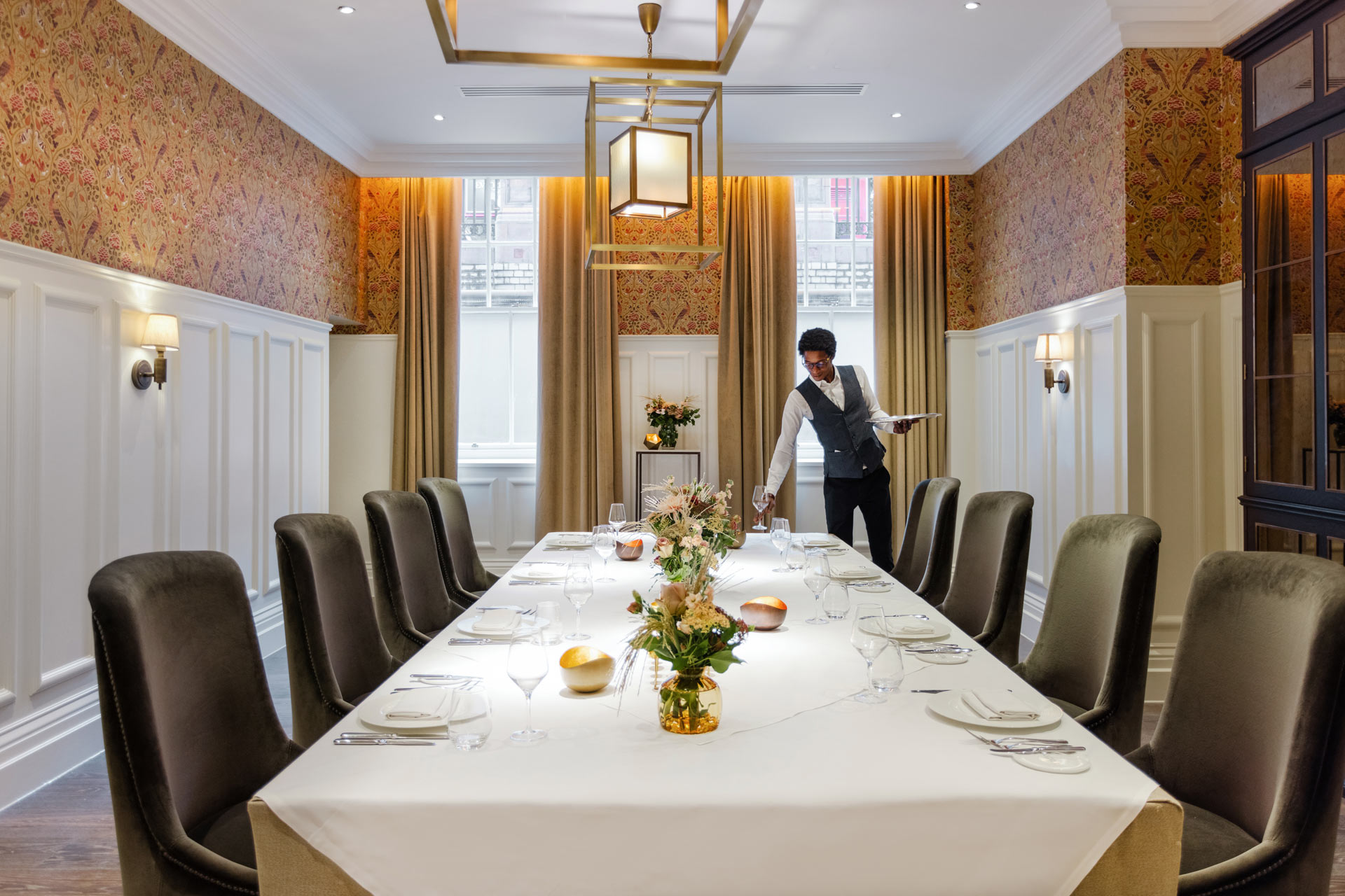 Private dining room at Galvin Bar & Grill