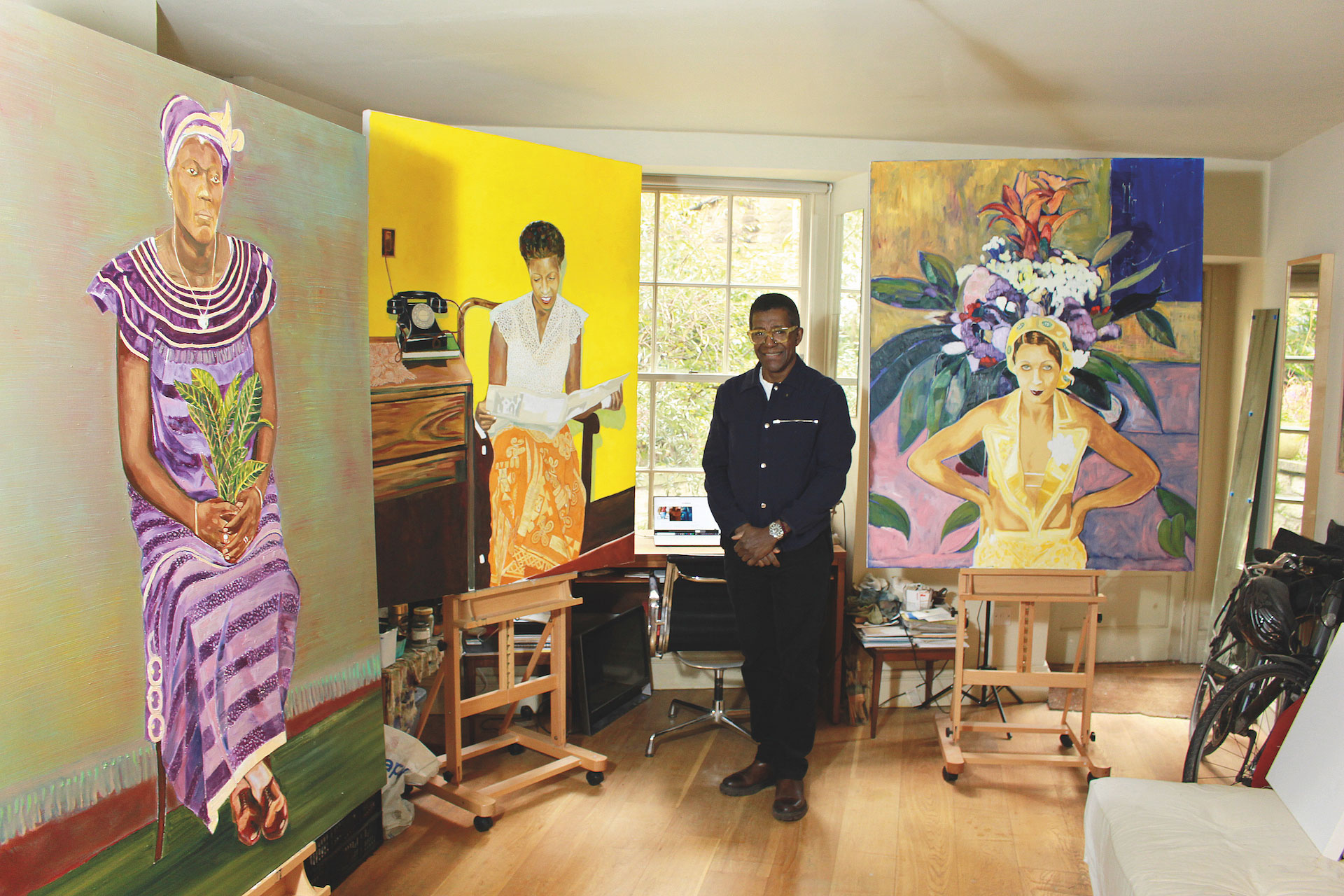 In The Studio: Arthur and Erica Timothy