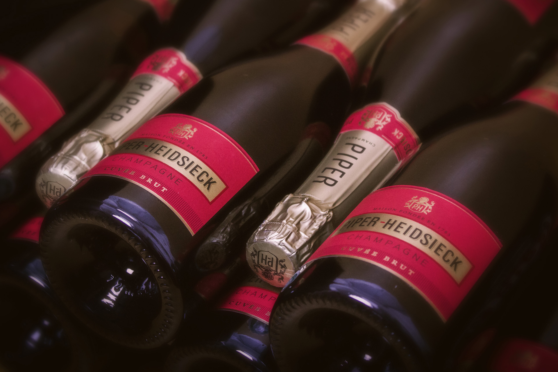 Piper Heidsieck bottles