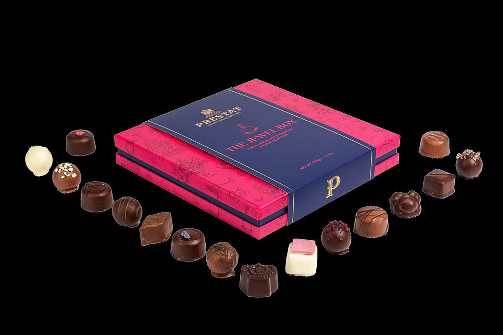 Prestat The Jewel Box Chocolate and Truffles Sharing Selection – Original