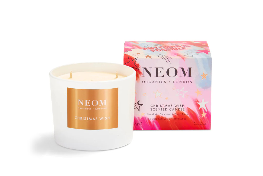 Candle with pink box