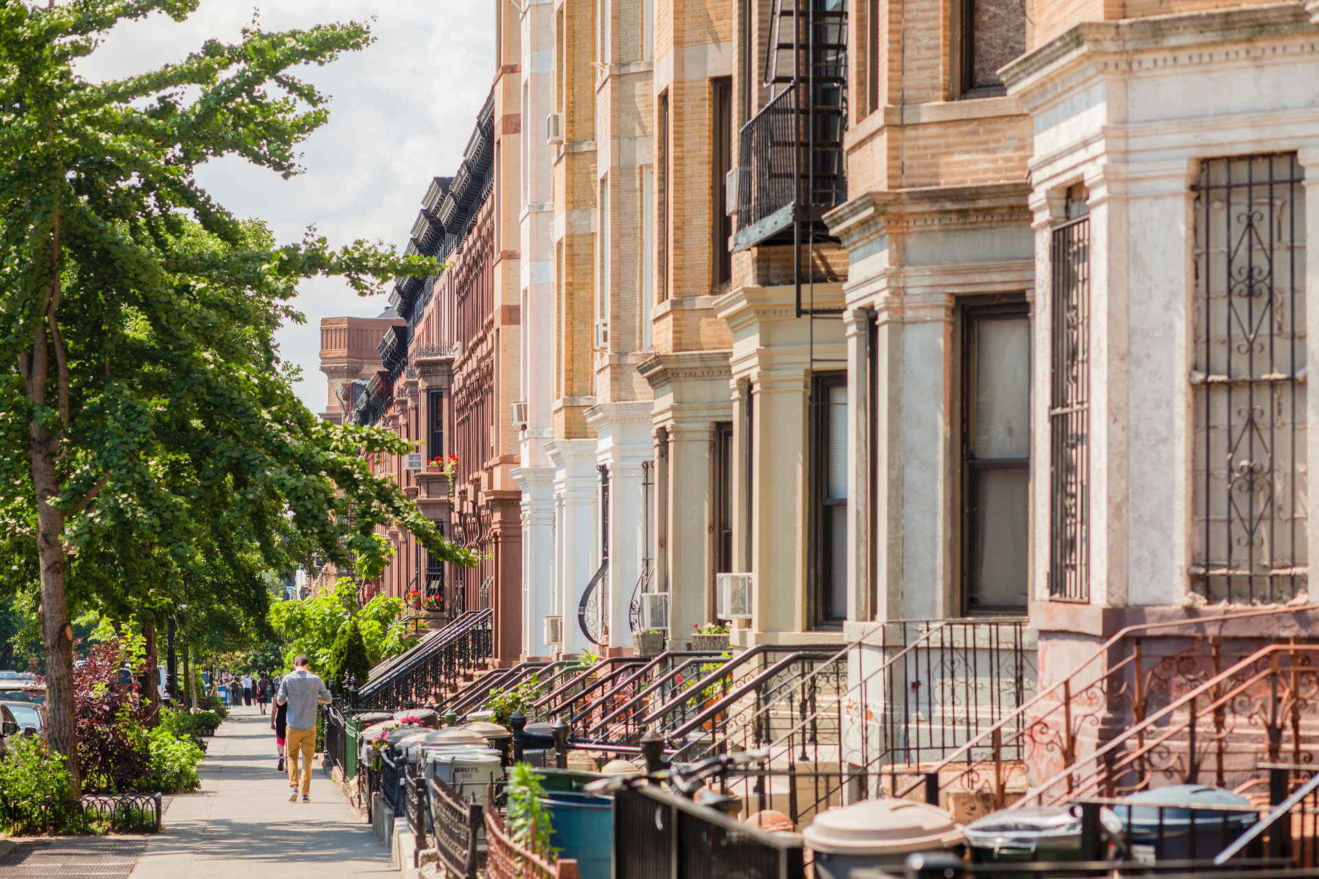 park slope, a street in Brooklyn