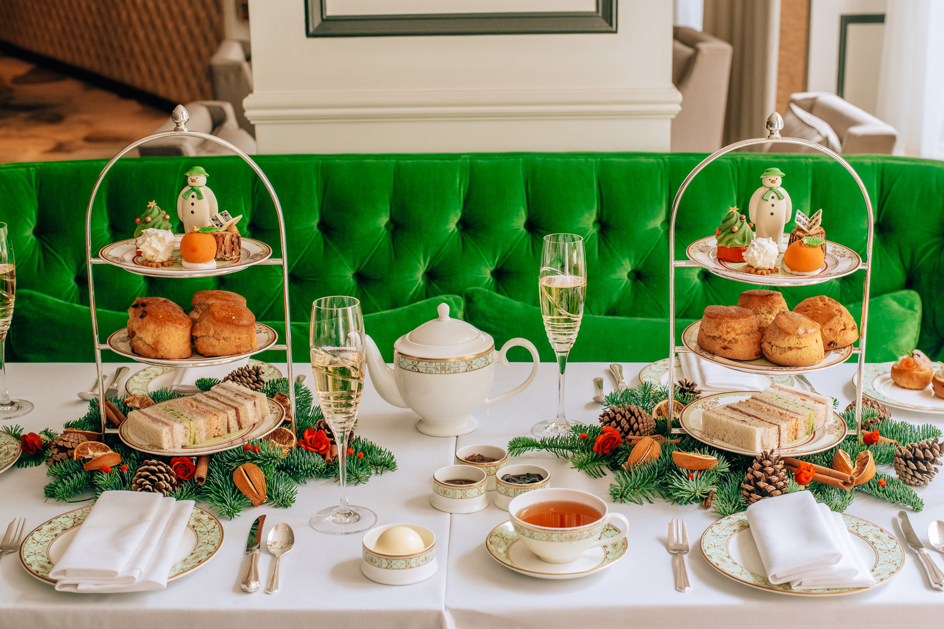 Christmas afternoon tea at Grosvenor House