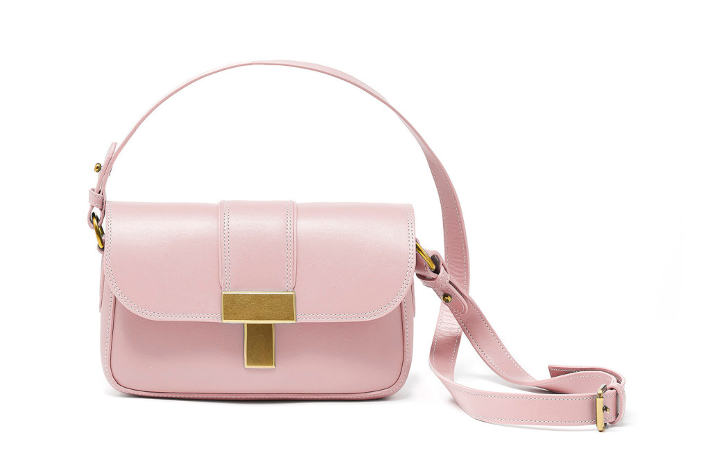 Pink handbag