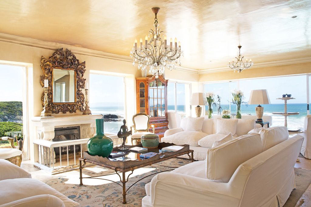 The lounge at Birkenhead House