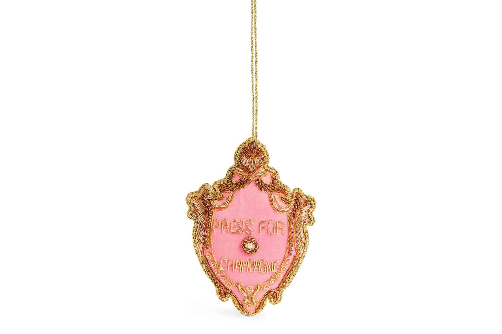 Tinker Tailor Beaded Press For Champagne Tree Decoration