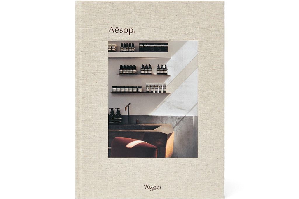 Linen bound book with photograph on the front