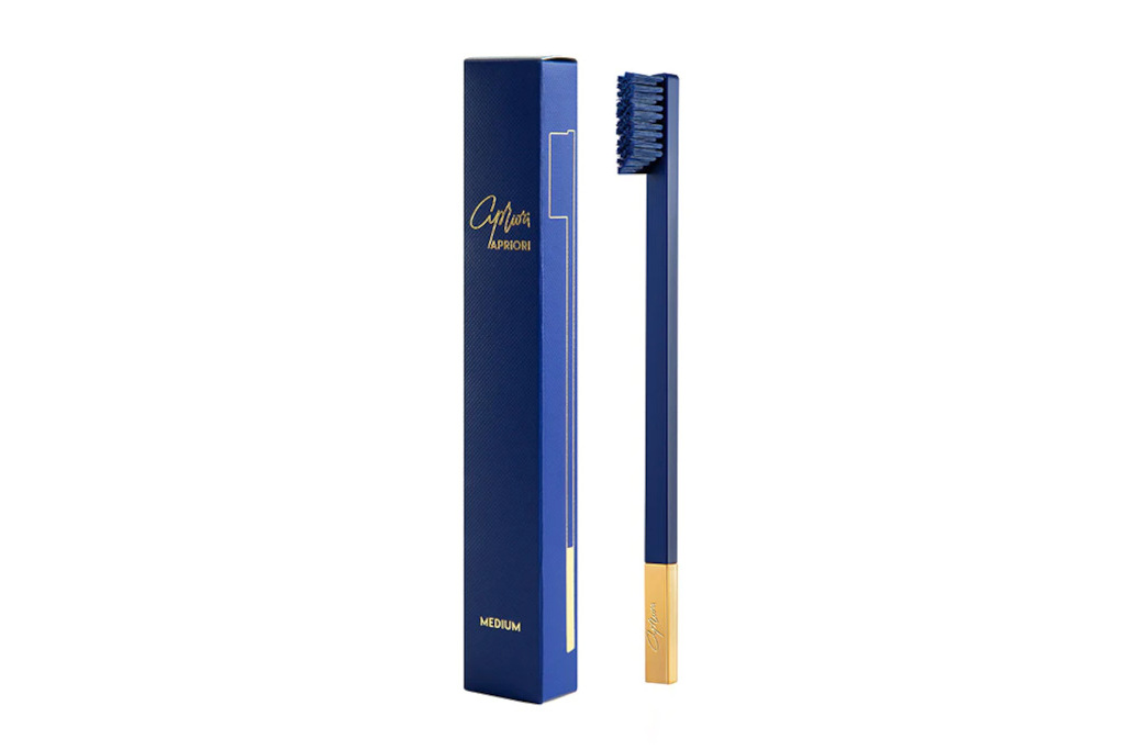 Blue toothbrush
