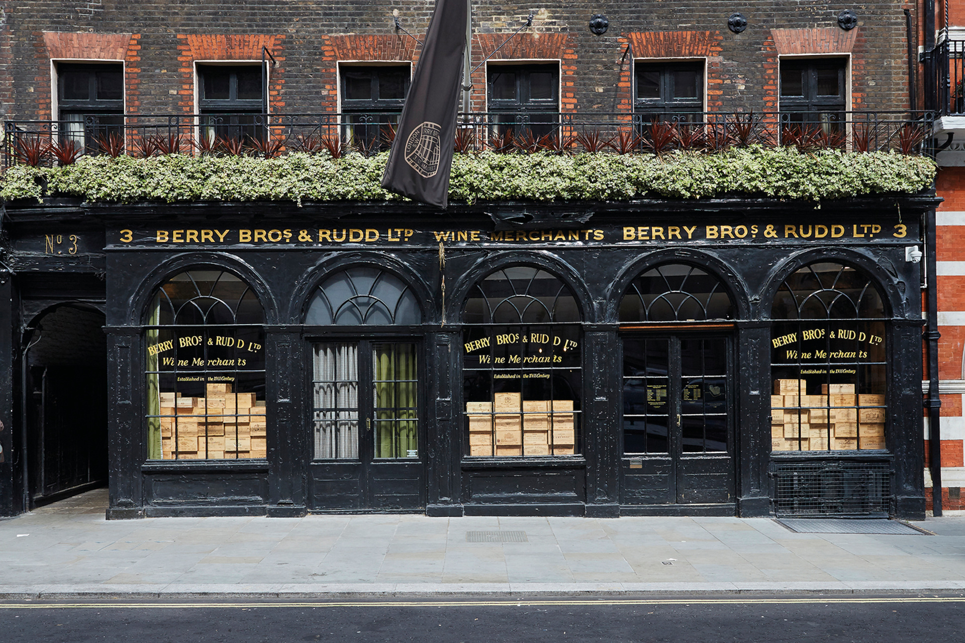 Berry Bros & Rudd shopfront