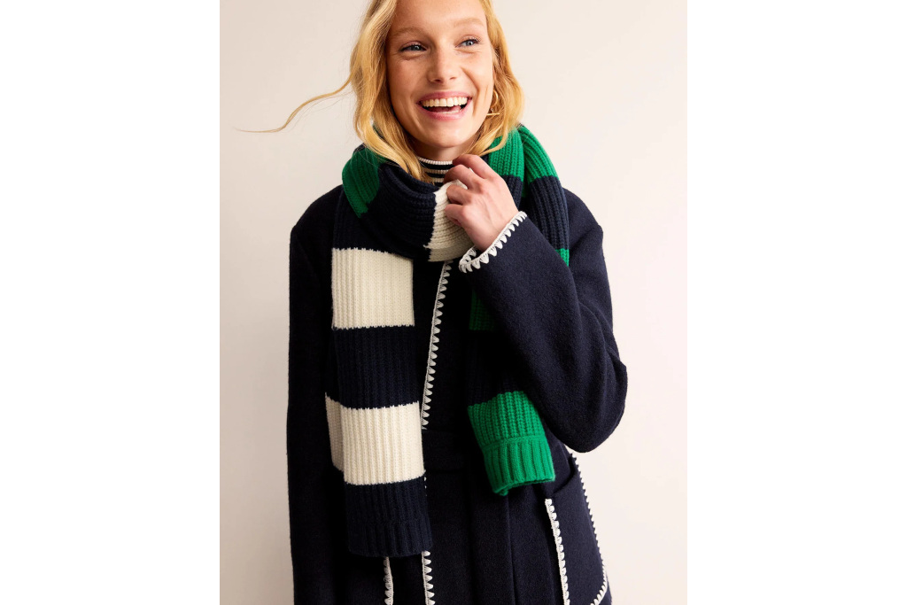 Woman in scarf