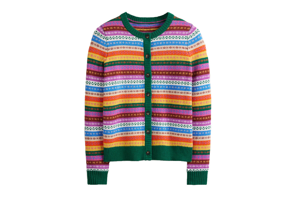 Rainbow cardigan