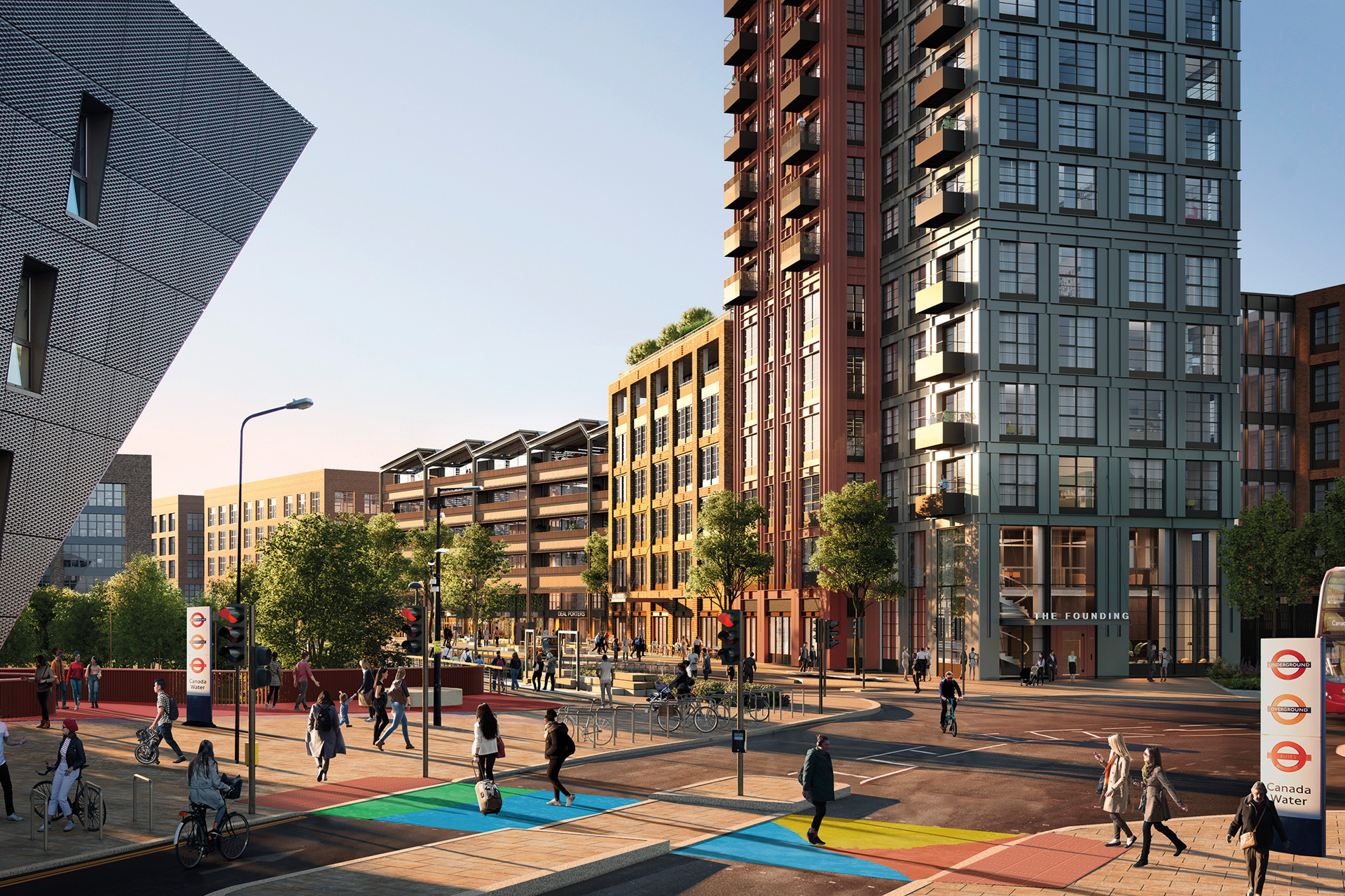 The Founding at Canada Water: A New Mixed-Use Destination for the 21st Century