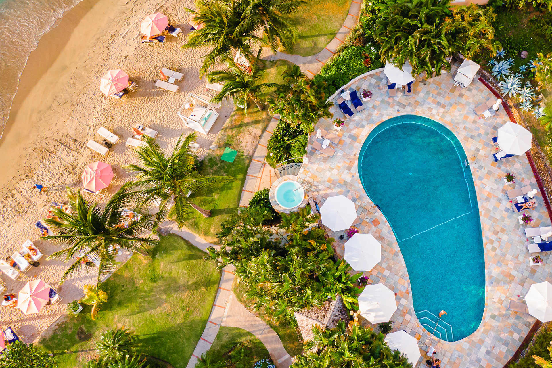 The Cariblue pool at BodyHoliday