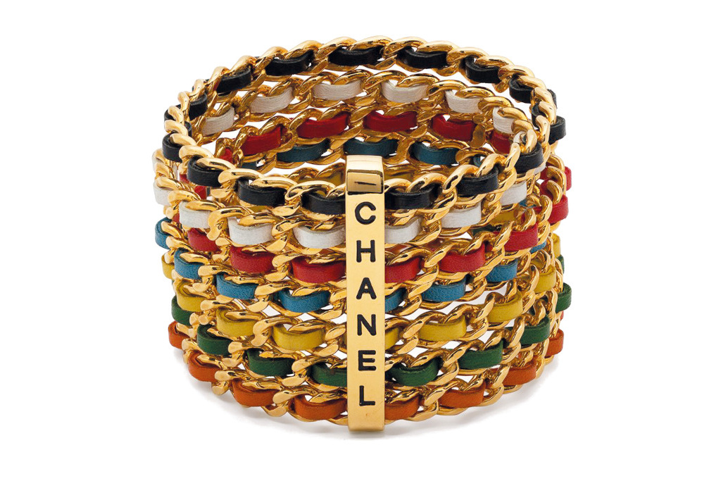 Leather bangle