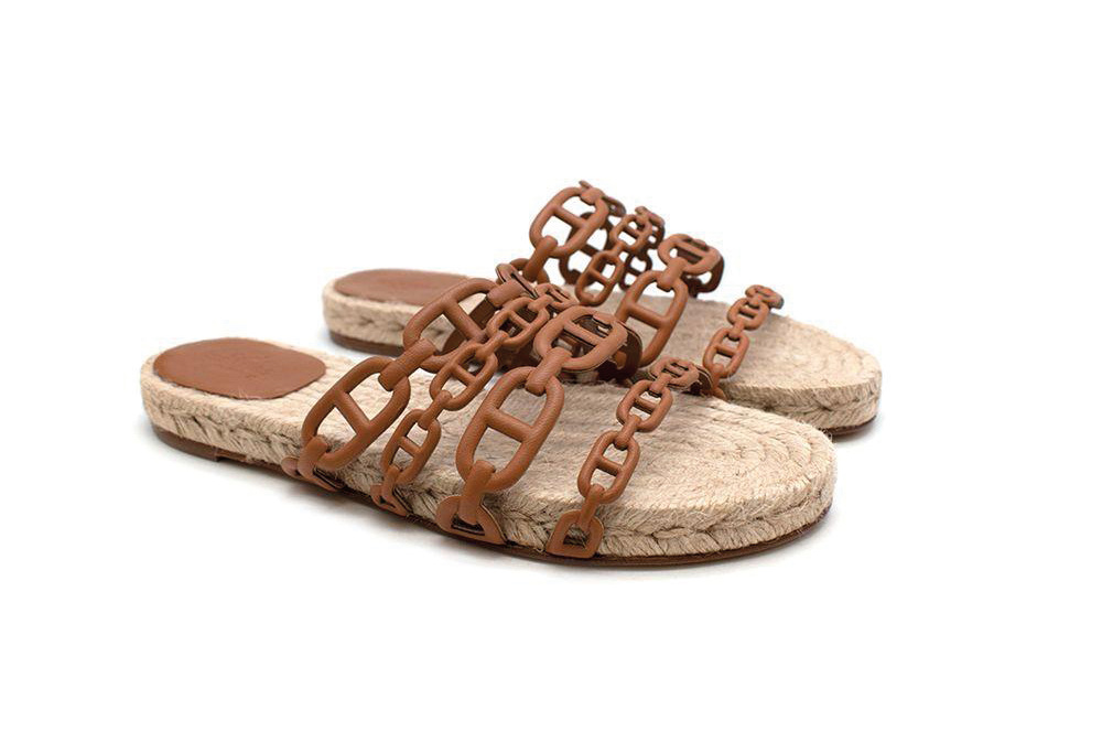 Brown sandals