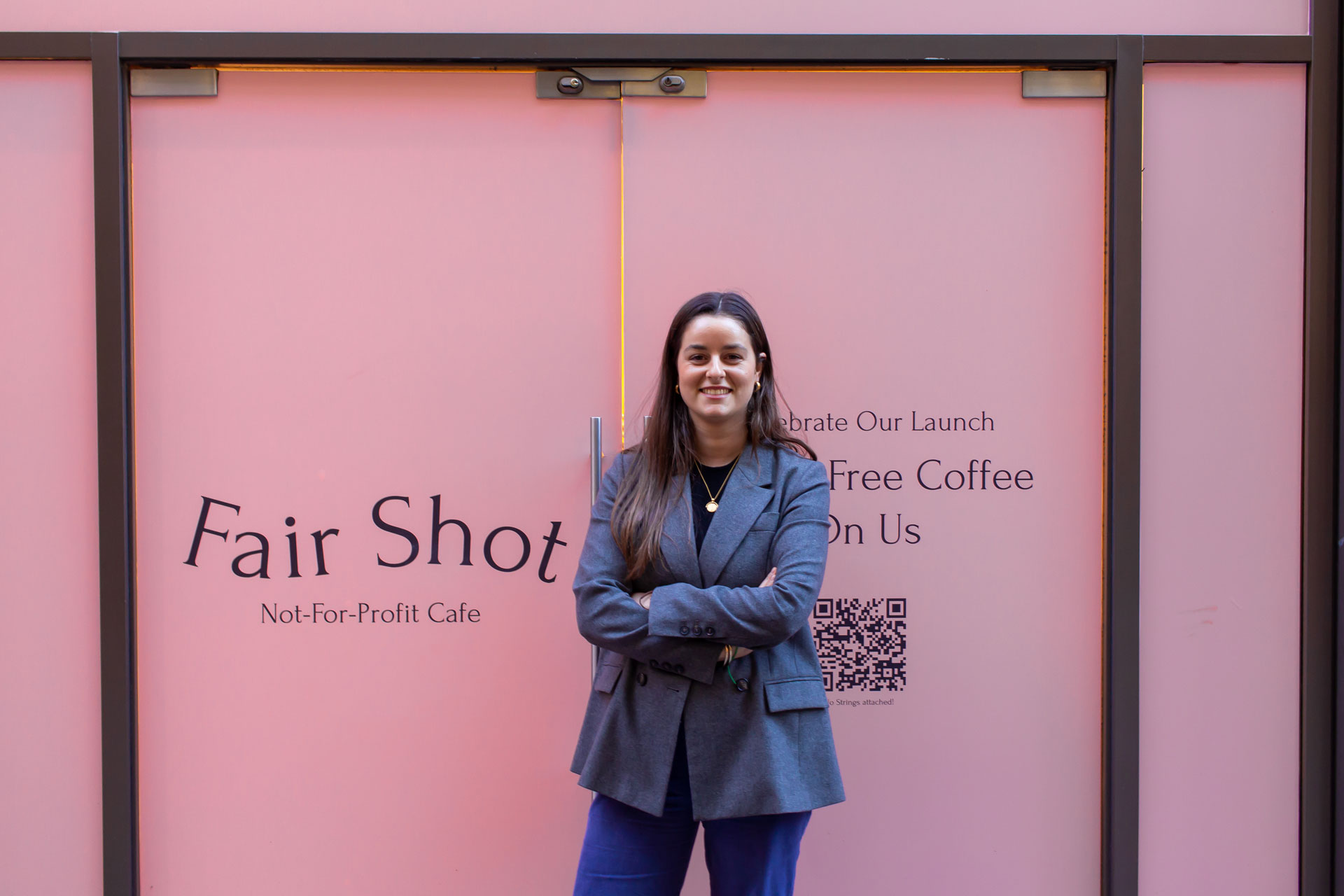 Bianca Tavella, founder of Fair Shot Cafe