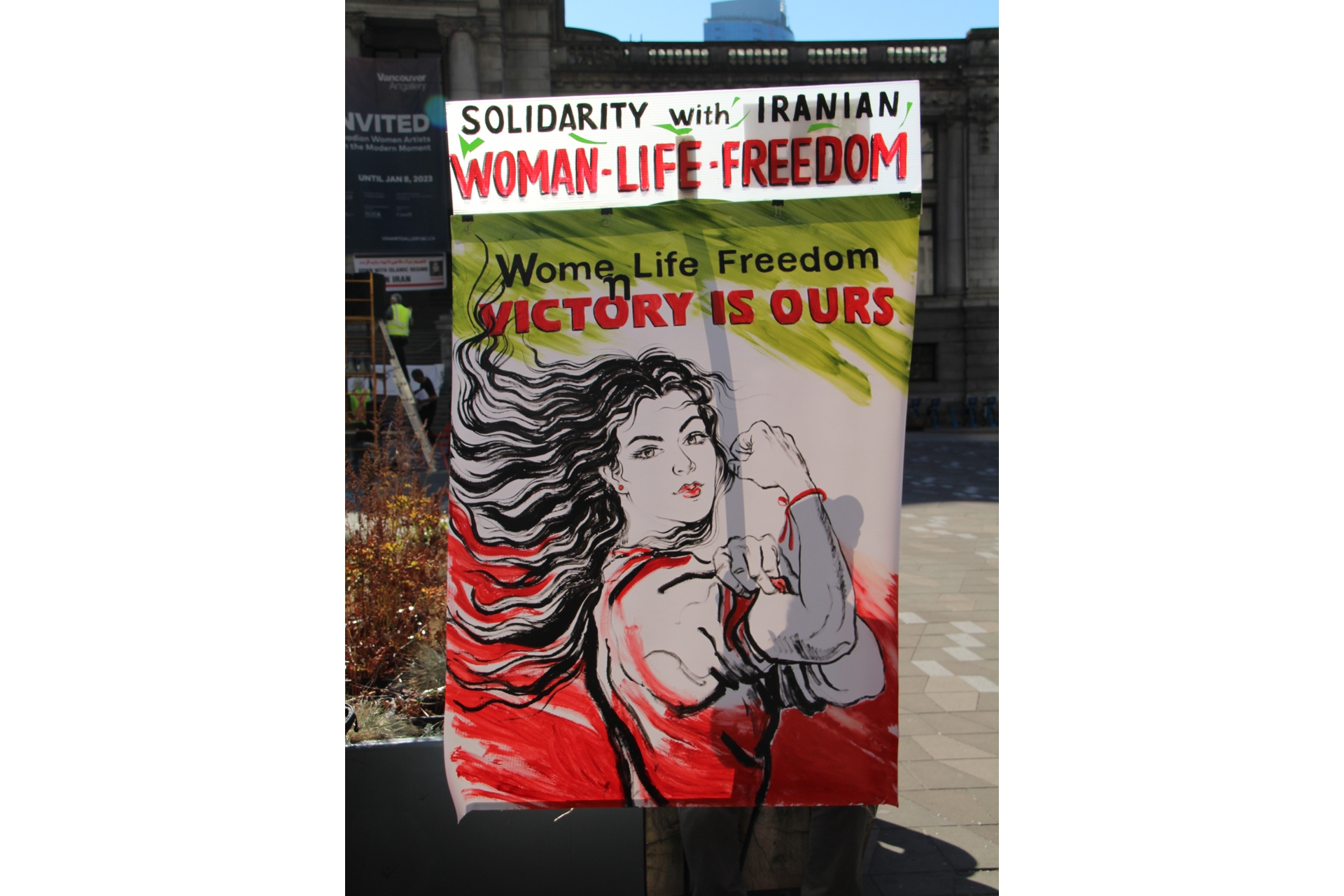 Iran poster women life freedom