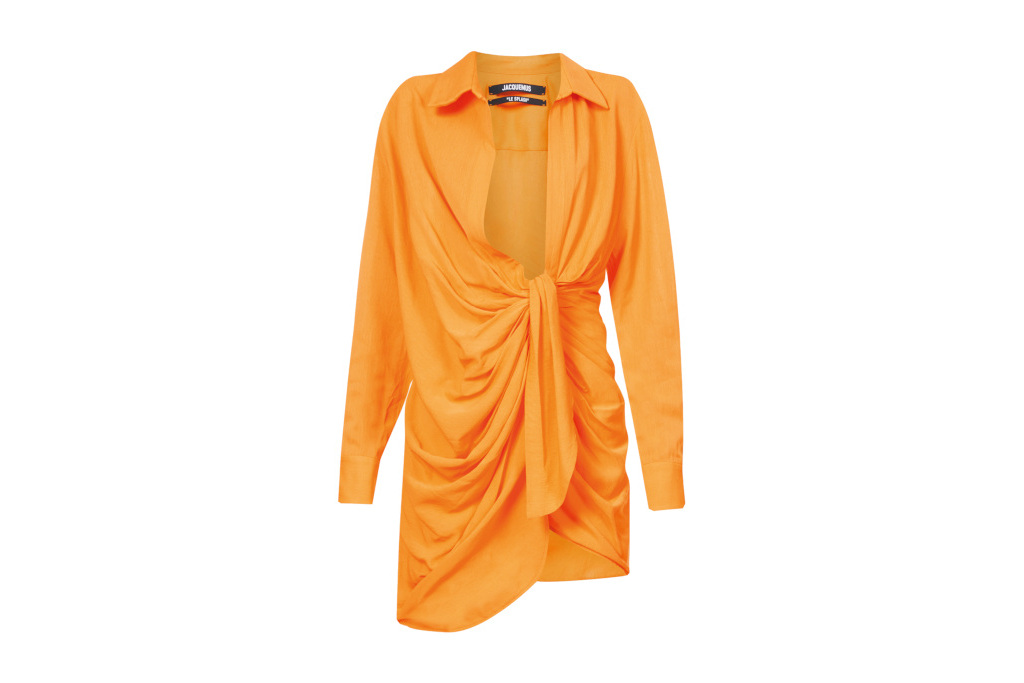 Orange dress