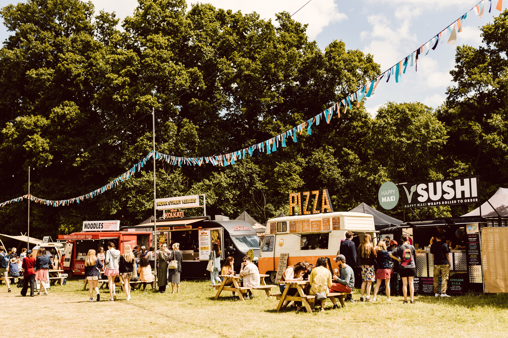 food stalls at KITE Festival 2022